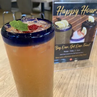 Raspberry Mojito Sparkler