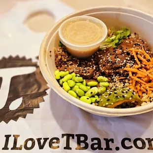 Cracked Pepper London Broil, Quinoa Rice Blend &amp; Wasabi Ginger