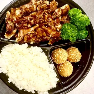 Katsu chicken bento box