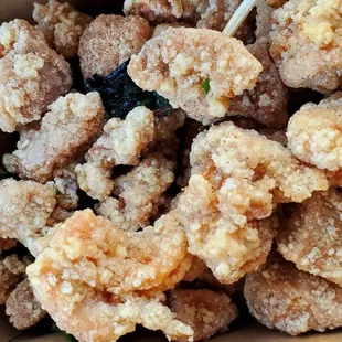 Basil Popcorn Chicken