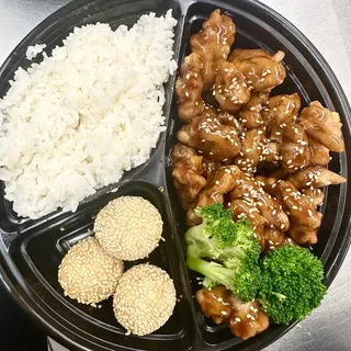 Orange Chicken Bento Box