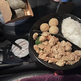 Popcorn Chicken Bento Box