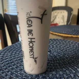 Taro Milk Tea W/ Lychee