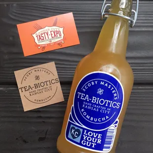 Honey apple Kombucha
