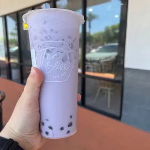 Fresh Taro Milk Tea