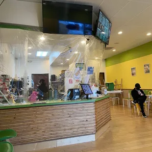 inside of cafe