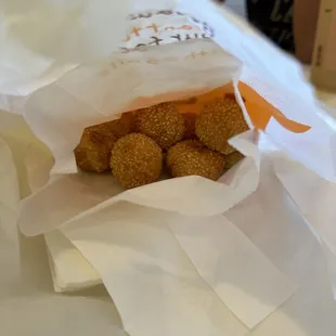 Sesame balls