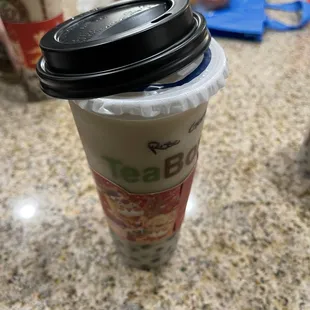 Their hot tea drink