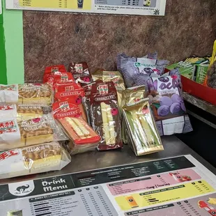 interior, sandwiches