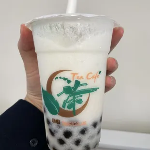 lychee smoothie w/ boba