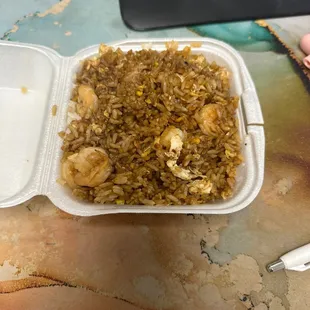 Spicy (Level 1) FR4. Shrimp Fried Rice