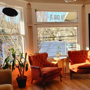 Parlor Seating Area Overlooking NW 23rd