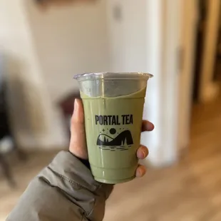 Green Milk Tea