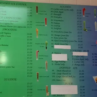 Menu 2/2
