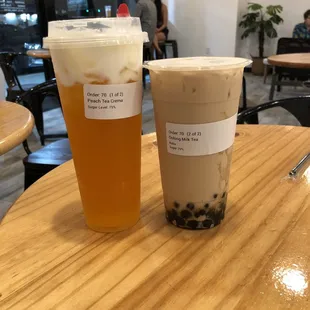 Peach Tea Crema