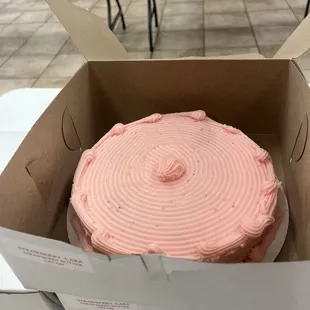 Strawberry cake