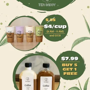 They are running special