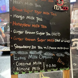New Menu Alert