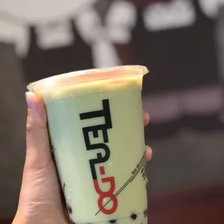 Japanese Green Milk Bubble Tea