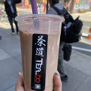 M14. Sakura Rose Milk Tea