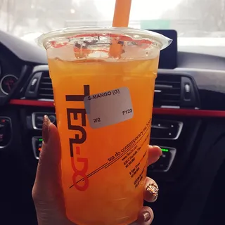 G4. Mango Green Tea w. Mango Jelly