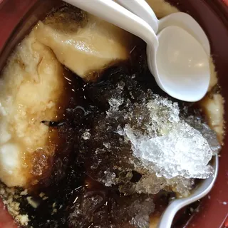 Organic Tofu Pudding with Black Sugar