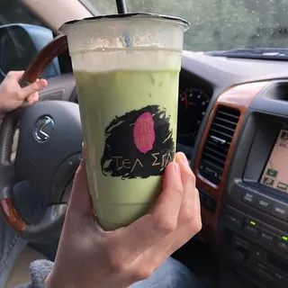 Japanese Matcha Green Milk Tea