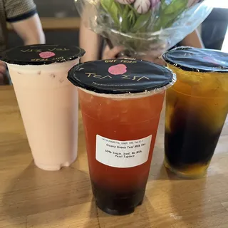 Old Fashion Winter Melon Tea/ Milk Tea (Non-Caffeinated)