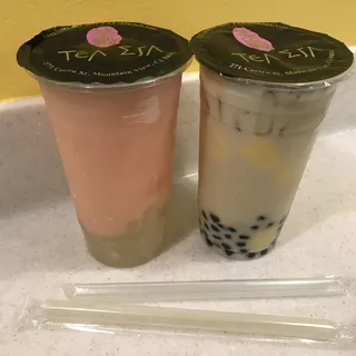Honey Longan Milk Tea