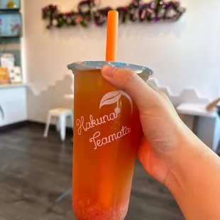 Grapefruit Refresher Tea