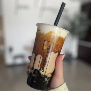 Milk Tea Brown Sugar Creme Brulee