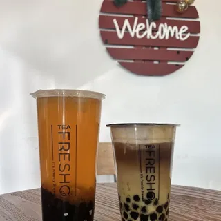 Peach Oolong Cheese Cream