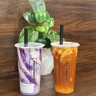 Taro Brown Sugar Crme Brulee