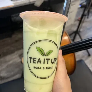 Honeydew Milk Tea