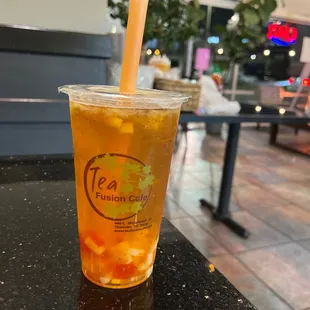 #MJ Passion Fruit Pleasure Mason Tea Jar