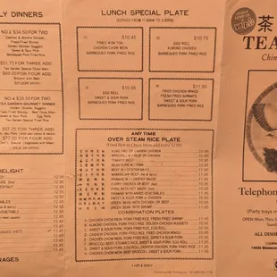 Original owner's menu on 2022.0930 page 1.