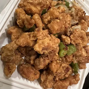 Salt and pepper chicken