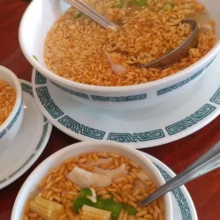 Sizzling Rice Soup