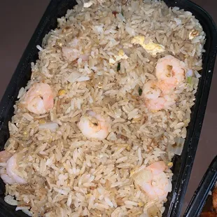 Shrimp fried rice
