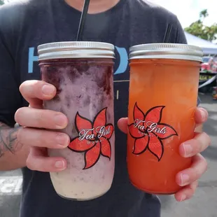 Mixed berries + lihing strawberry lemonade WHAT THE TRUCK 8/7/20
