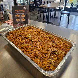 Chow Mein Chicken Party Tray