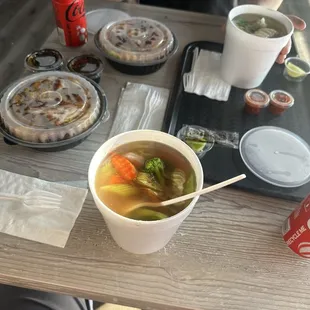 Wonton soup