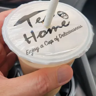 Signature Black Tea.  It was okay.