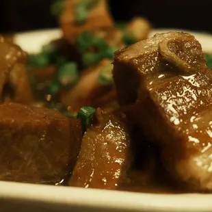 brown braised pork