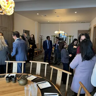 Booked the whole private dining room for event!