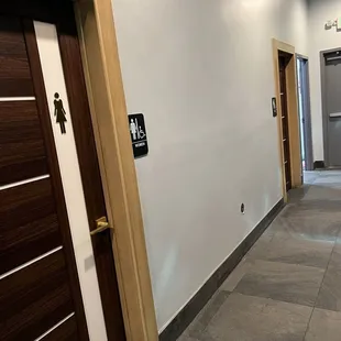 Gendered multistall restrooms