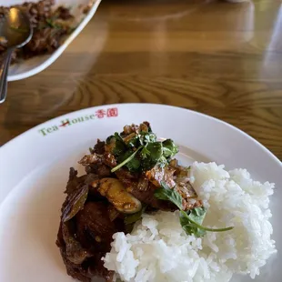 Rice w the eggplant. Great pic huh?