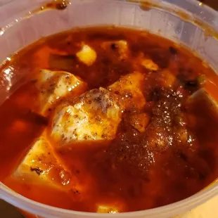 Mapo tofu ($10). Perfectly respectable, but not spicy and no Szechuan peppercorn.