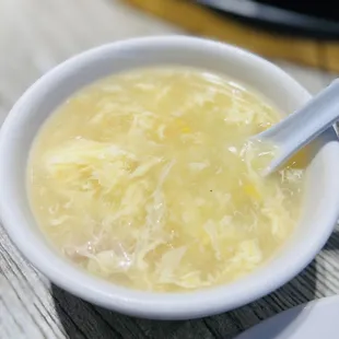 Corn egg soup