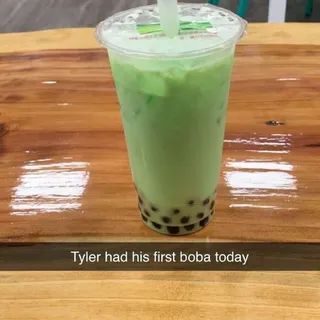 Honeydew Milk Tea